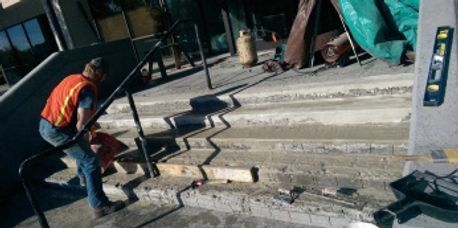 Decorative Concrete Repair Process